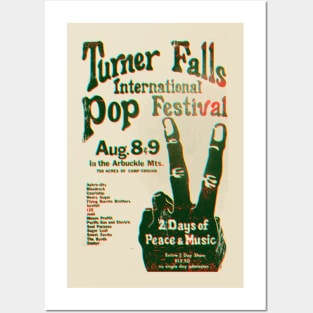 Turner Falls Pop Festival Posters and Art